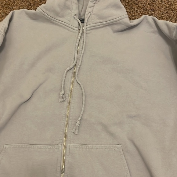Blue brandy Melville zip up - Picture 2 of 3